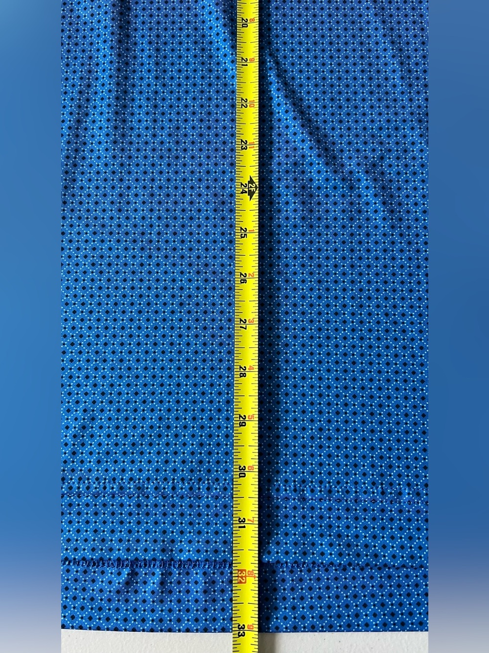 FootJoy FJ Blue Dot Geo Lisle Golf Polo XL - Picture 8 of 11